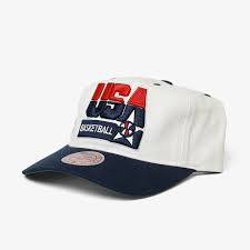 MNUS21087 USA BBALL CAP