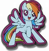 10011919 JIBBITZ RAINBOW DASH