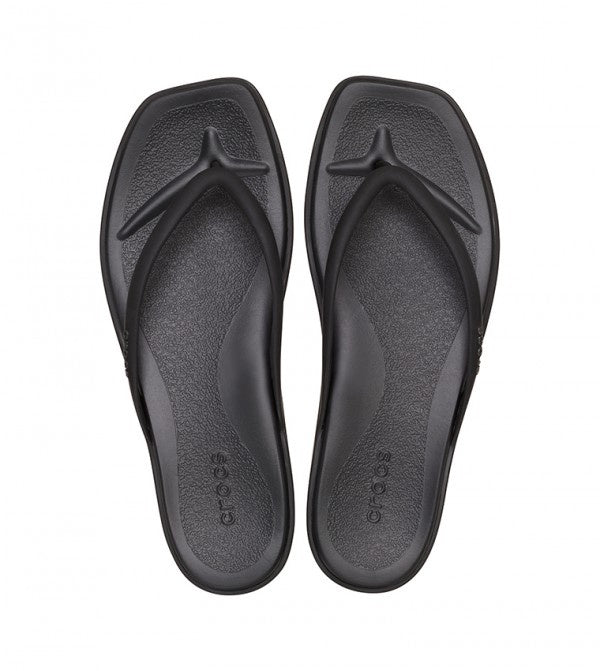 211435-001 CROCS MIAMI FLIP BLK – Lifestyle Sports NZ