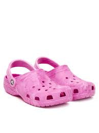 211602-7AV CROCS MARBLED PINK SWIRL