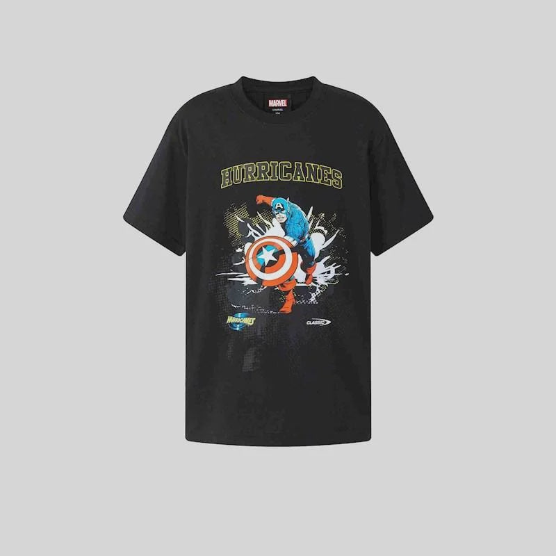 HURRD25YHO1 CAPT AMERICA DISNEY TEE