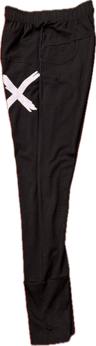 HL10047  APARTMENT PANTS BLACK/LILAC