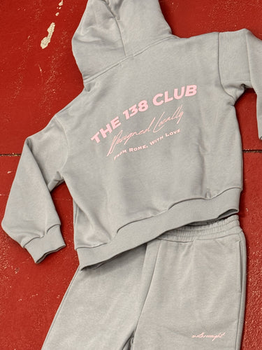 138 KIDS SET LT GREY/PINK