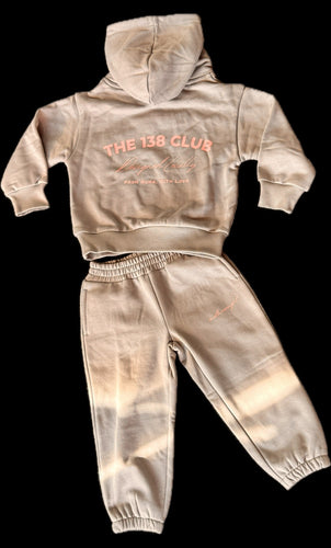 138 TODDLERS SET LT GREY/PINK