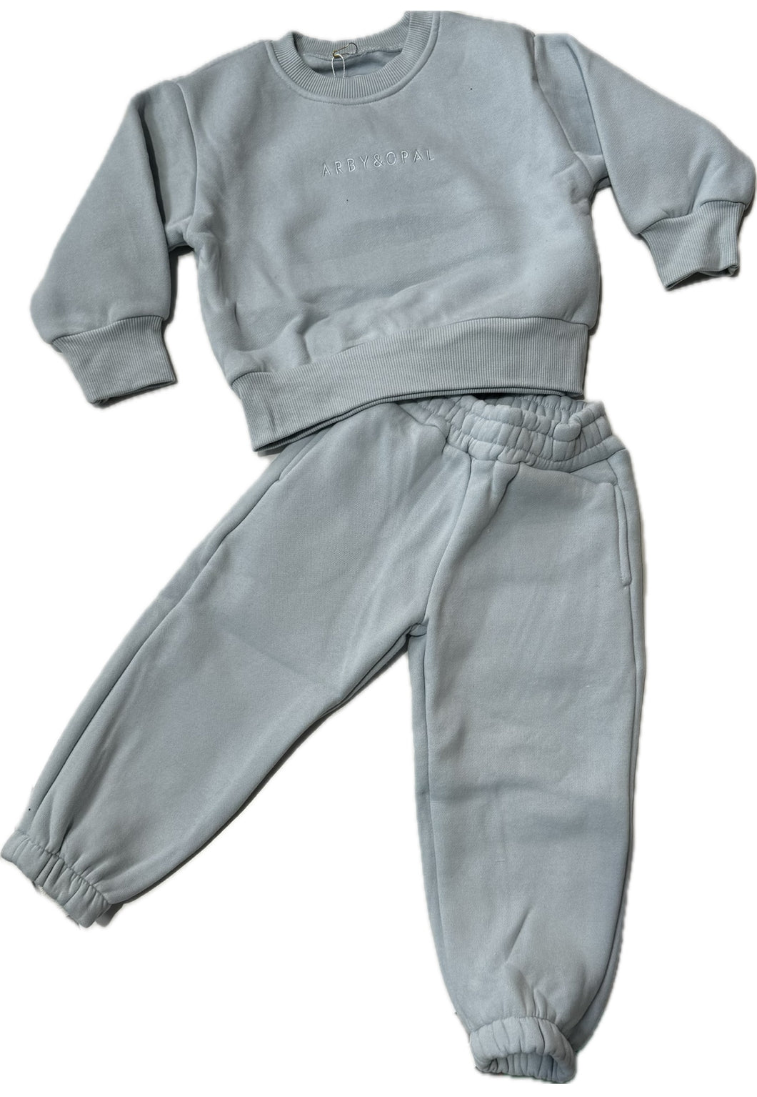 ARBY N OPAL CREW SET TODDLERS ICE BLUE