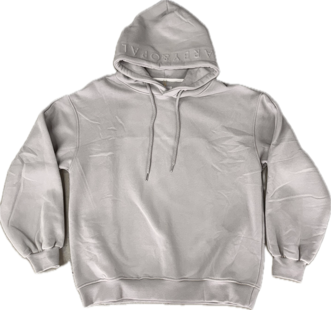 NEW EMBOSSED ARBY HOOD STONE