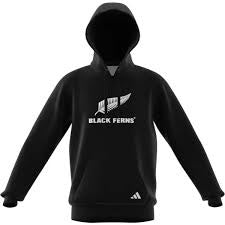JD6085 ADIDAS BLACK FERNS HOOD