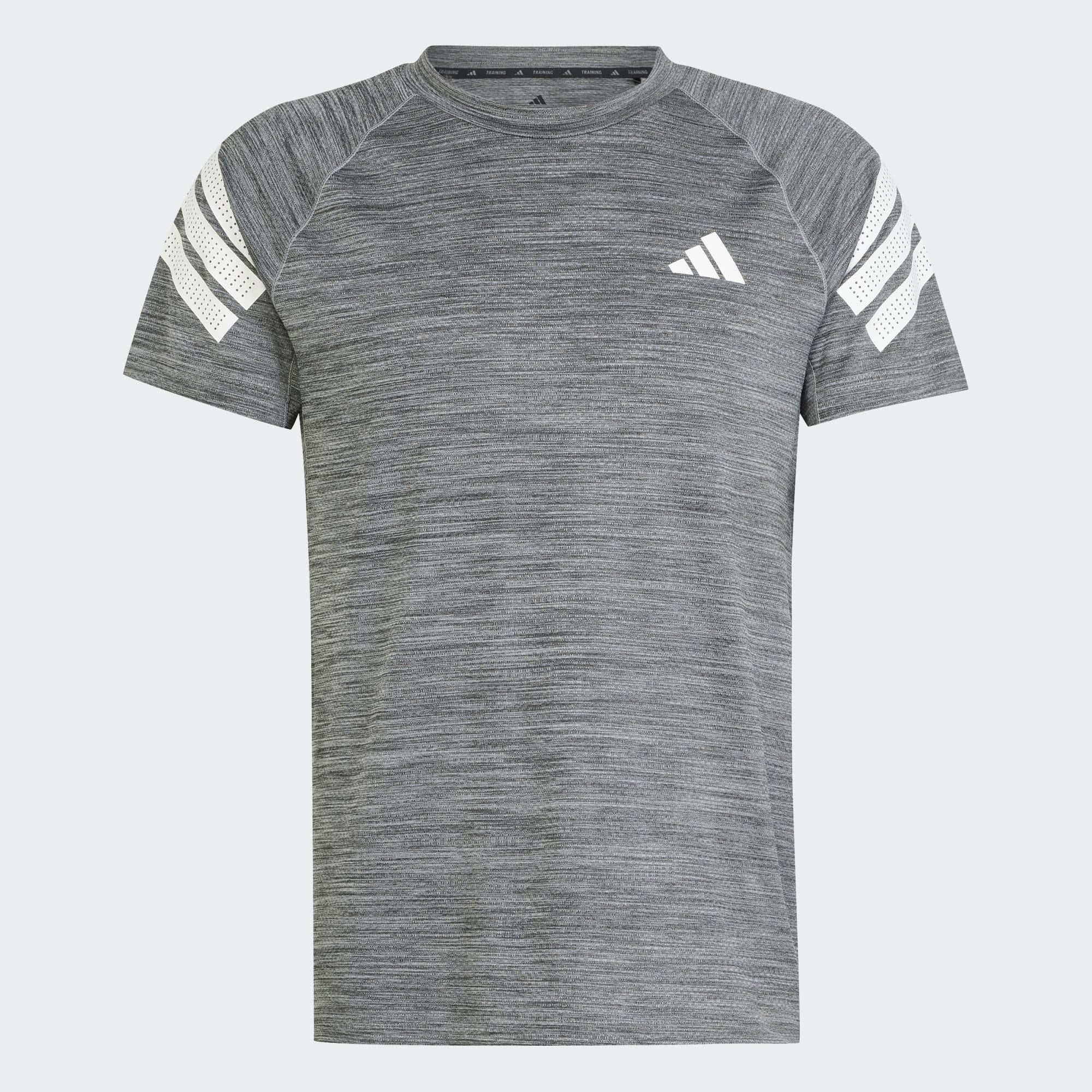 【Adidas コリア】 GYM+ 3S TEE Adidas HS7520 ICONS 3-STRIPES TRAINING TEE Sz L Black New