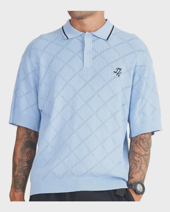 MKSH54S3004 HUFFER TRUE KNIT ICE BLUE