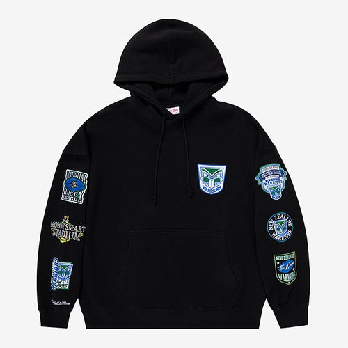 MNZW2722 MITCHLL N NESS PATCH HOOD WAR