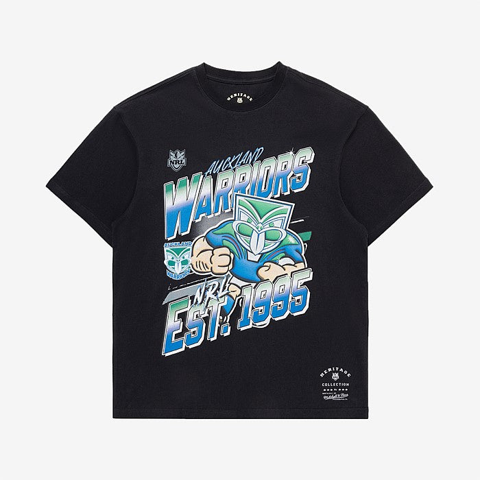 MNZW2757 NZ WARRIROS CHARACTER TEE
