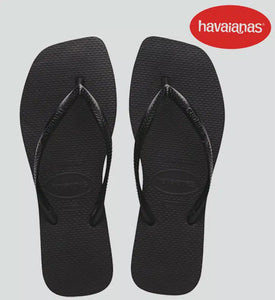 HAVAIANA SQUARE BLACK JANDALS