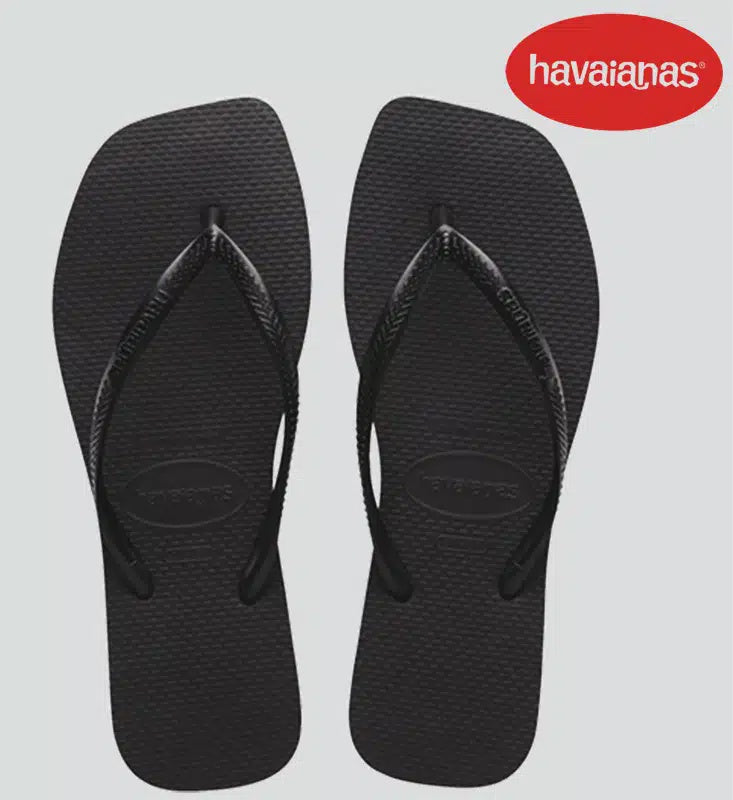 HAVAIANA SQUARE BLACK JANDALS