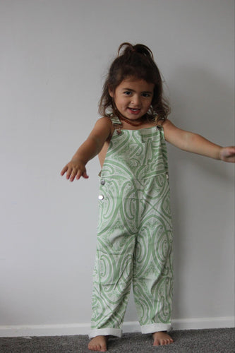 BABYBEAR  OVERALL LONG SAGE