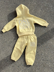 138 WAVY TRACKSUIT KIDS LEMON