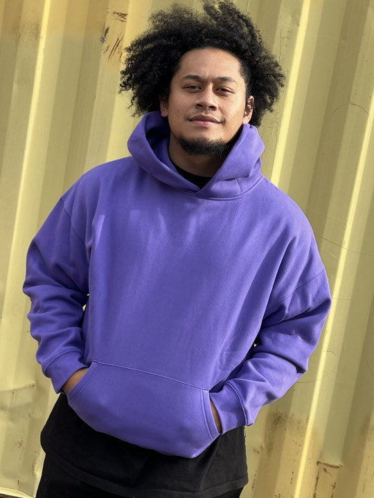 138 WAVY HOOD PURPLE