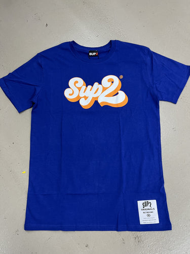 SUP 2 VIBES TEE ROYAL