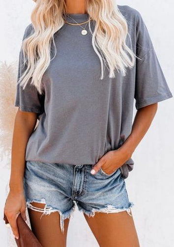 SALE LOVE LILY OLIVER TEE GREY
