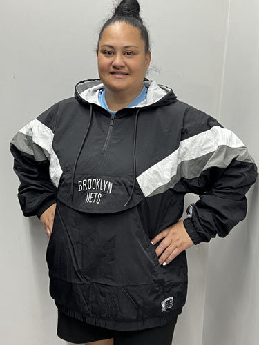 BNM17AMD ANORAK BROOKLYN NETS