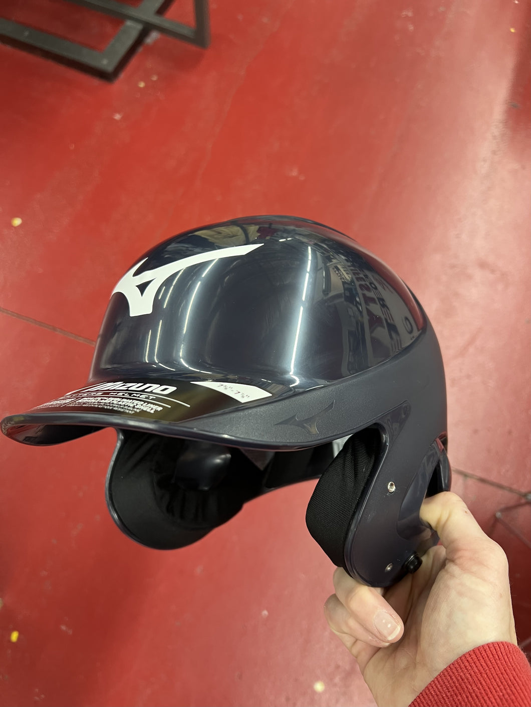 3804345151 MIZUNO HELMET NAVY