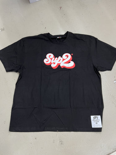 SUP2 VIBES TEE BLK