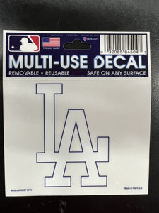 WNLD504010 DODGERS DECAL