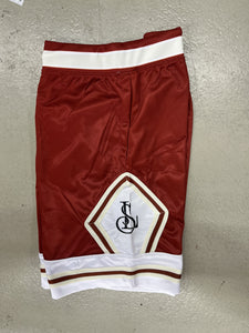 LS BASKETBALL SHORTS COPPER ADULTS
