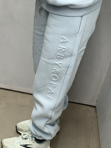 ARBY N OPAL EMBOSSED ICE BLUE PANTS