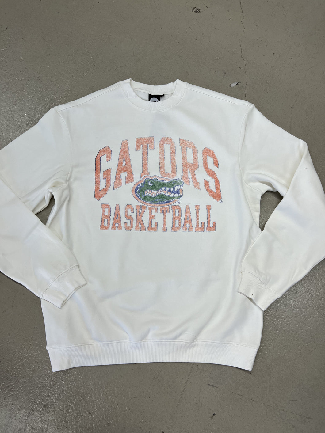 NCAA VINTAGE CREW FLORIDA WHT UF0457