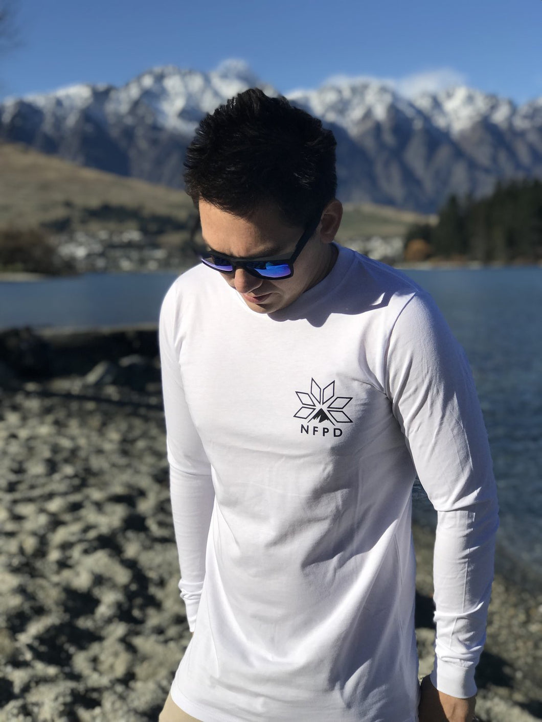 NFPD PINES LONG SLEEVE WHITE