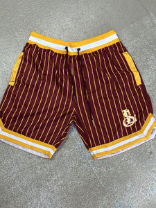 LS SHORTS KIDS MAROON