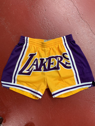 MNN LAKERS W BIG FACE SHORTS 1068LA