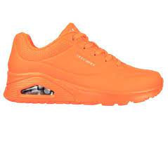 SKECHERS UNO NEON ORANGE 73667O