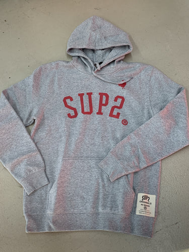 SUP2 COLLEGE COCK HOOD GREY