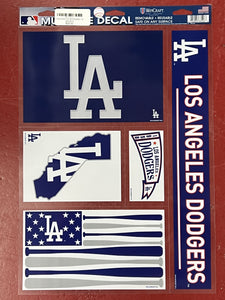 WNLD546116 DODGERS LA DECALS