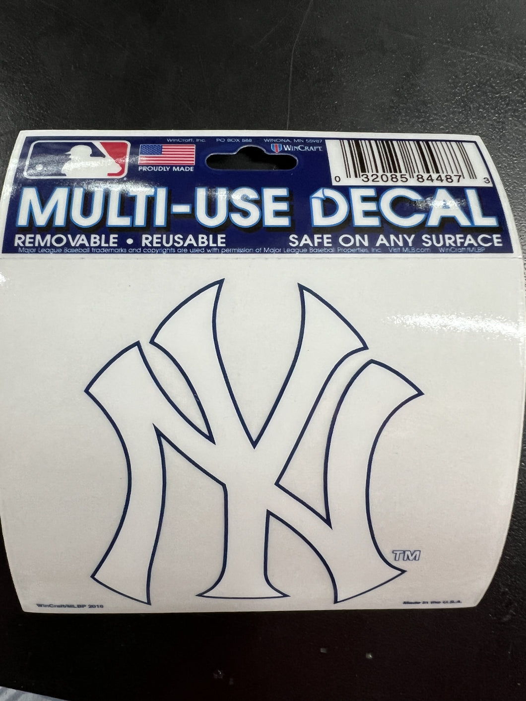 WNNY487010 NEW YORK YANKEES DECAL