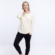 HL319 10 BATWING TEE VANILLA