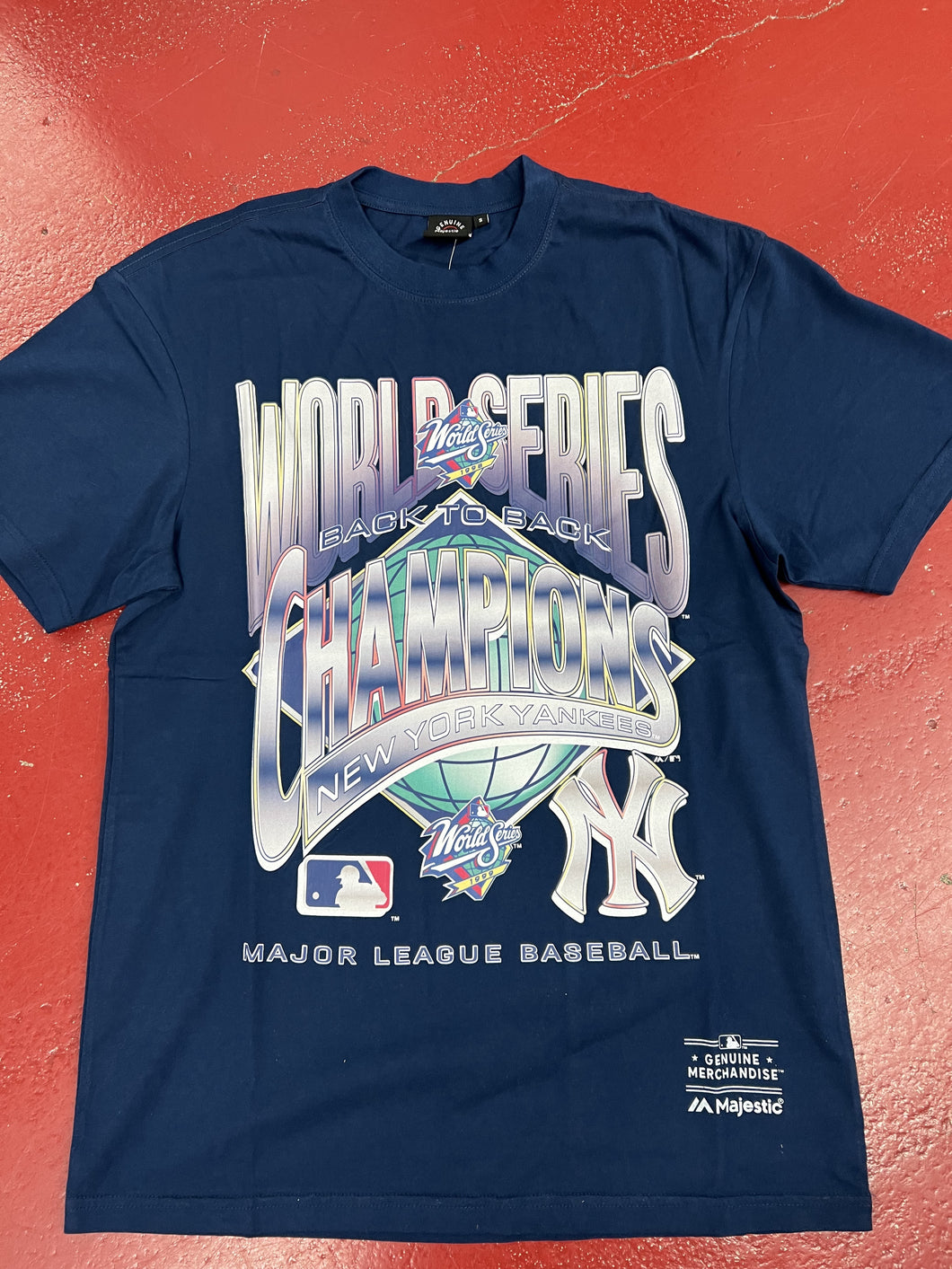 MJNY1071 YANKEES WORLD SERIES TEE