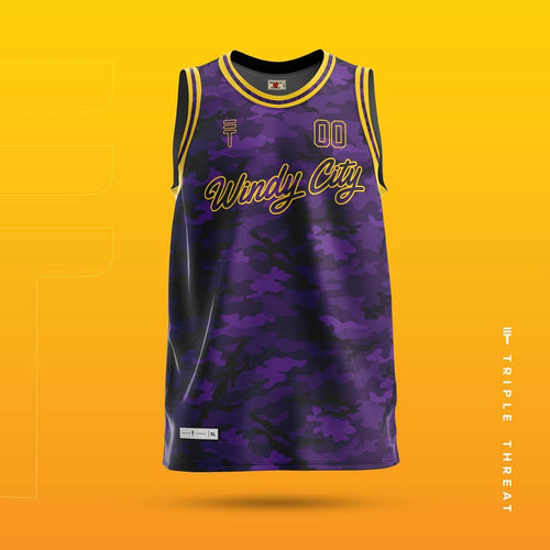 TT WINDY CITY SINGLETS PURPLE