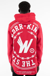 WNDRR ORNAMENT HOOD BE012RED