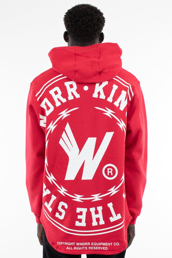 WNDRR ORNAMENT HOOD BE012RED
