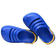 HAVAIANAS CLOG BLUE/YELLOW