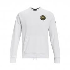 UA ROCK TERRY CREW WHT 1370452 100