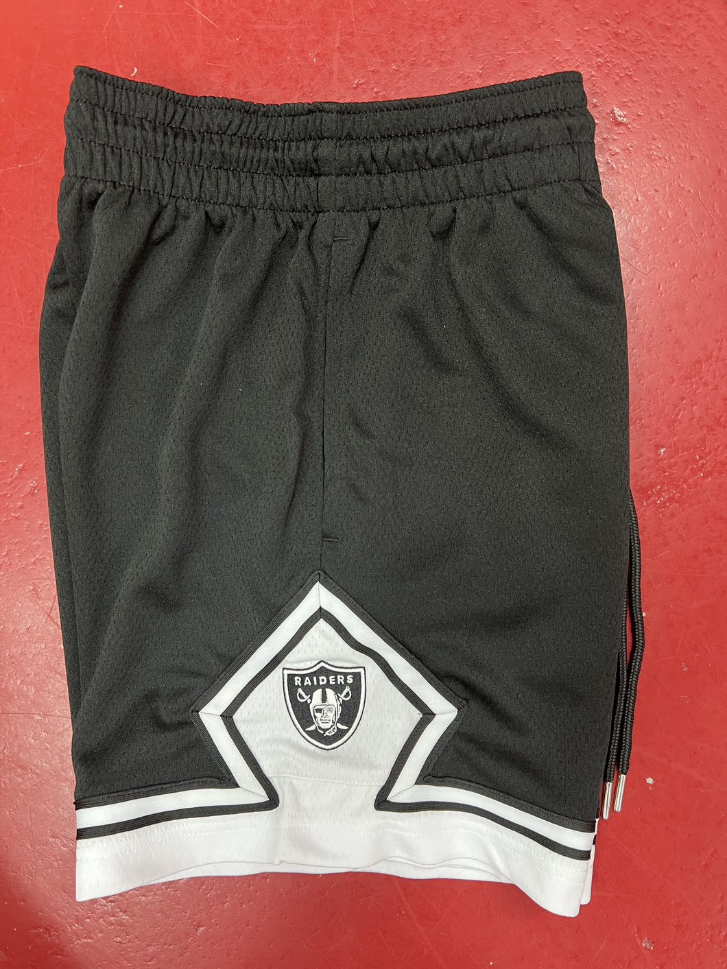 13413196 NE RAIDERS MESH SHORTS
