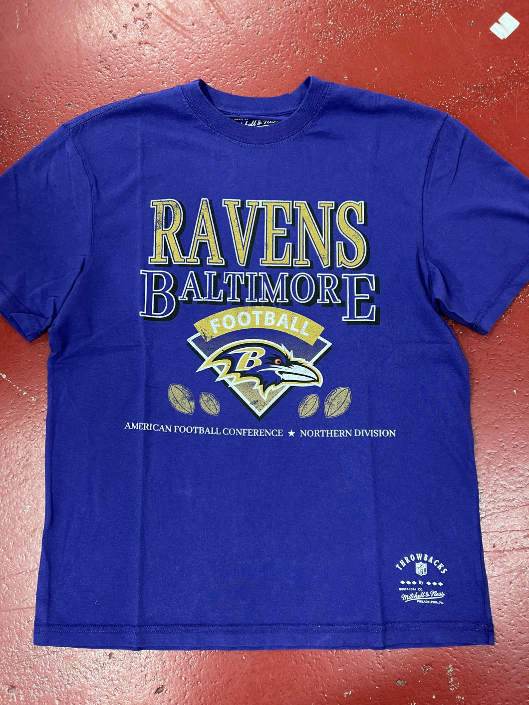 MNBR1303 RAVENS FOOTBALL PURPLE
