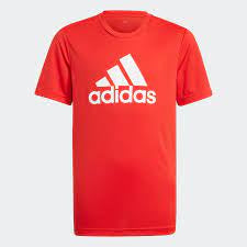 ADIDAS VOL KIDS TEE RED GN1477