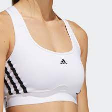 ADIDAS BRA TOP WHT/BLK HC7897