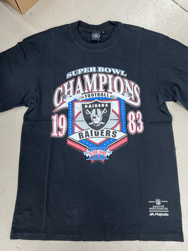 MJLV1182 MAJESTIC RAIDERS TEE