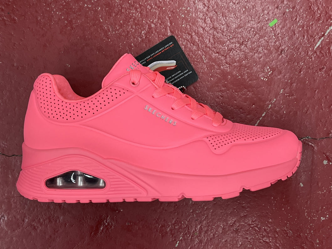 Pink Coral Skechers 73690CRL SKECHERS UNO CORAL – Lifestyle Sports NZ