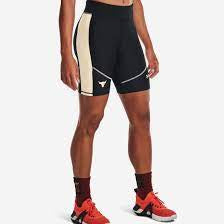 UA PROJECT ROCK BIKE SHORTS 1366005 001